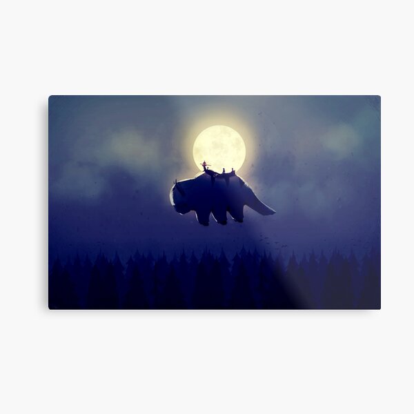 The End of All Things - Night Version Metal Print