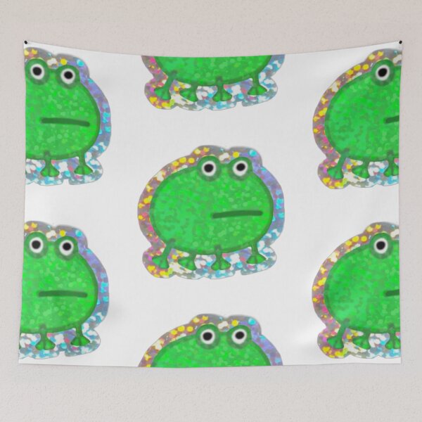 Item preview, holographic frog  designed and sold by therealannie.