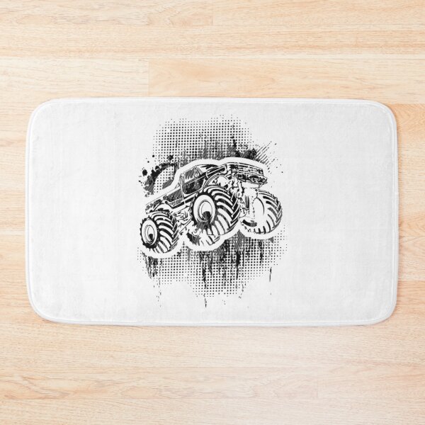 Item preview, Monster Truck Grungy blk designed and sold by LewinHalasi.