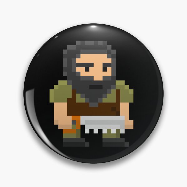 Item preview, Dwarf fortress pixel art - carpenter dorf designed and sold by Opalaeo.