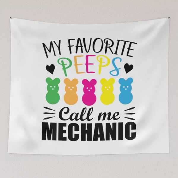 Item preview, My Favorite peeps call me mechanic designed and sold by LewinHalasi.
