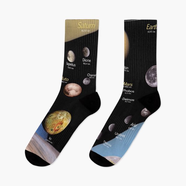 Item preview, Moons of the Solar System to Scale infographic! designed and sold by Pablo Carlos Budassi.