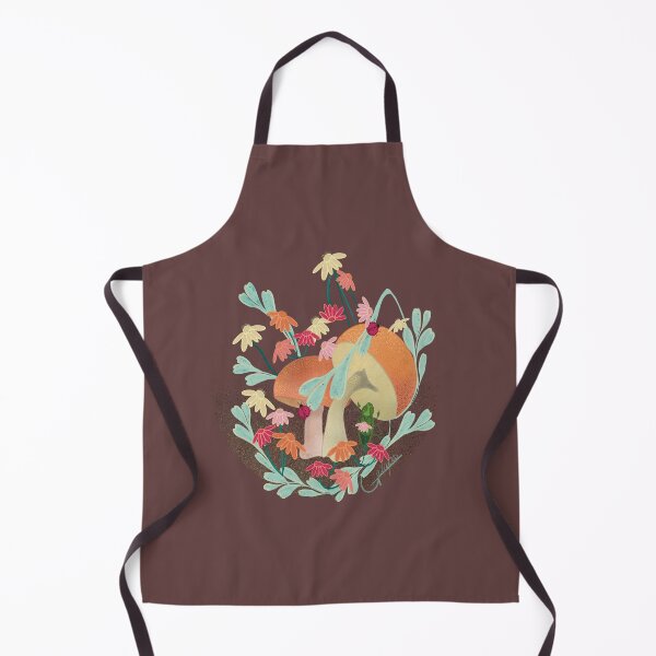 Item preview,  Mushroom Garden Cheeky Bugs multi colour designed and sold by GalapaTales.