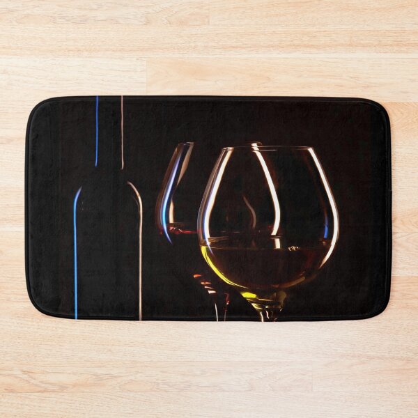 Item preview, SUBLIME #7 - Wine Bottle and Glasses designed and sold by DEL-Productions.