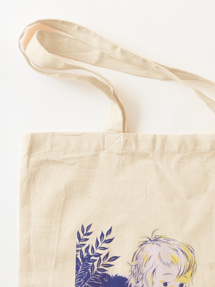 Thumbnail 3 of 5, Tote Bag, Blueberries for Sal classic illustration designed and sold by Ethereal-Enigma.