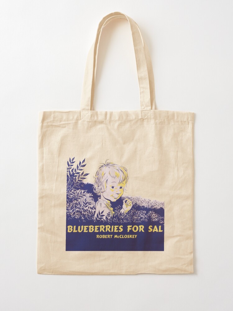 Thumbnail 2 of 5, Tote Bag, Blueberries for Sal classic illustration designed and sold by Ethereal-Enigma.