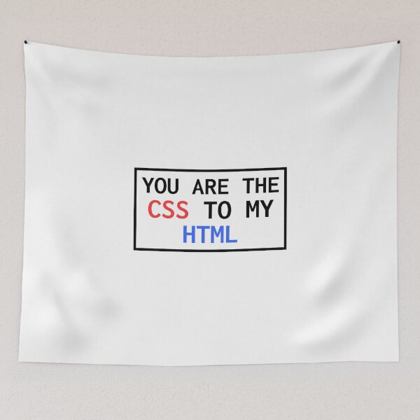 Aperçu de l'œuvre Vous êtes le CSS de mon HTML créée et vendue par lukassfr.