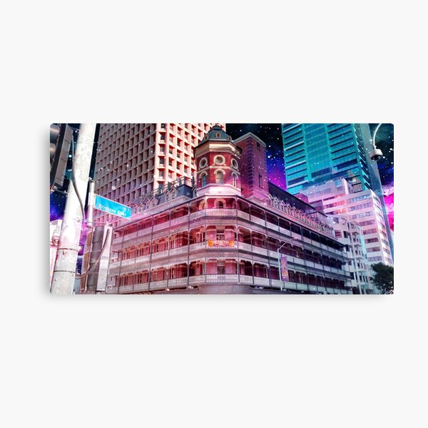 Space Brisbane City - Down Under Bar on Edward Street Canvas Print