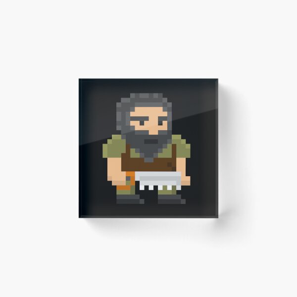 Item preview, Dwarf fortress pixel art - carpenter dorf designed and sold by Opalaeo.