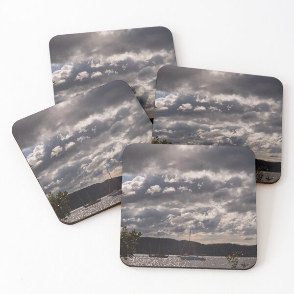Item preview, Sun Rays making their Way through the Clouds at Green Point NSW Central Coast of Australia designed and sold by suziq1962.
