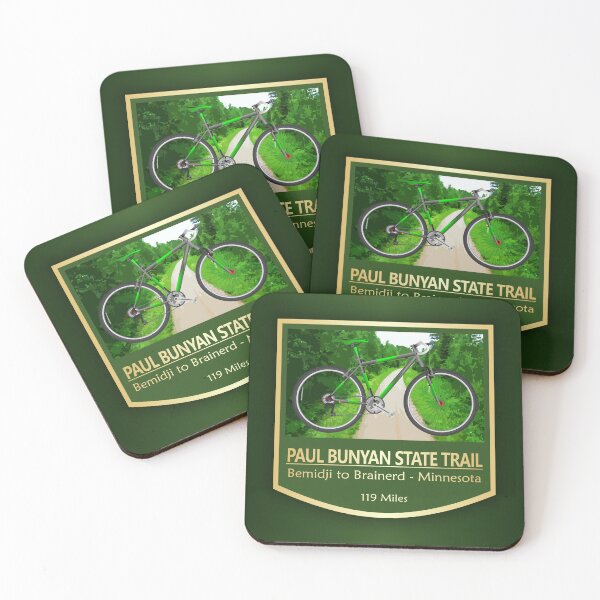 Item preview, Paul Bunyan State Trail (bike2) designed and sold by curranmorgan.