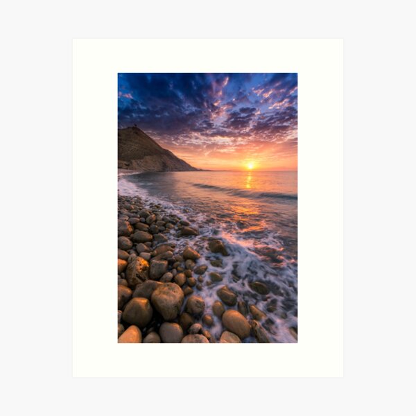 Sunrise at Reixes Lloma Art Print