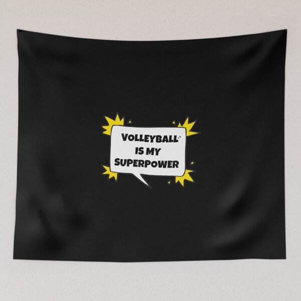 Item preview, El voleibol es mi superpoder Camiseta clásica designed and sold by debbieeileenrzp.