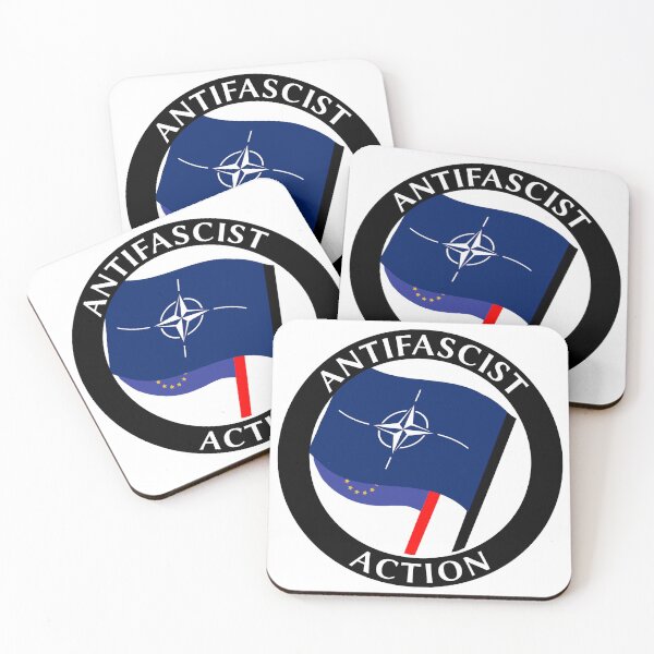 Item preview, Anti Fascist Action NATO and EU designed and sold by Rob0316.