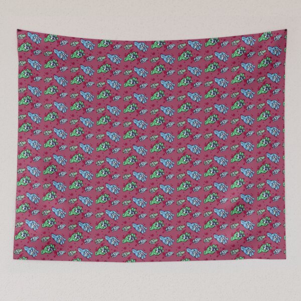 Item preview, Monster Hands Pattern designed and sold by Nicole Angeline.