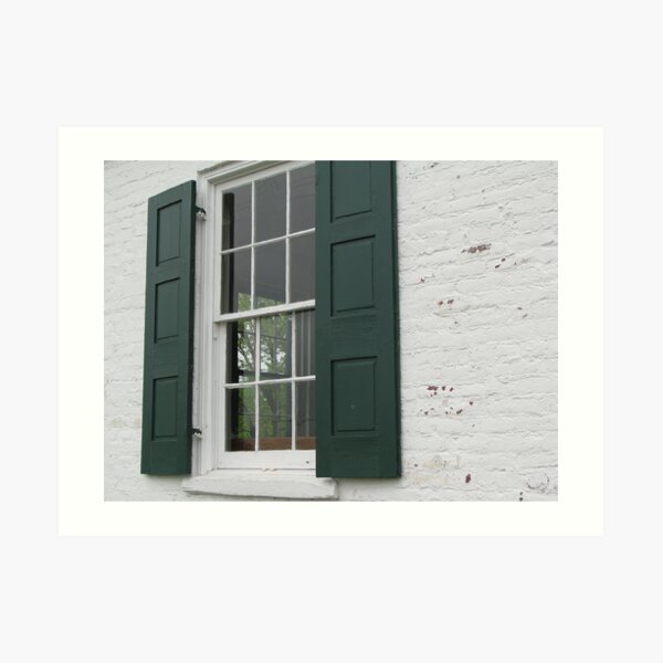 Through the Window Through the Window Art Print