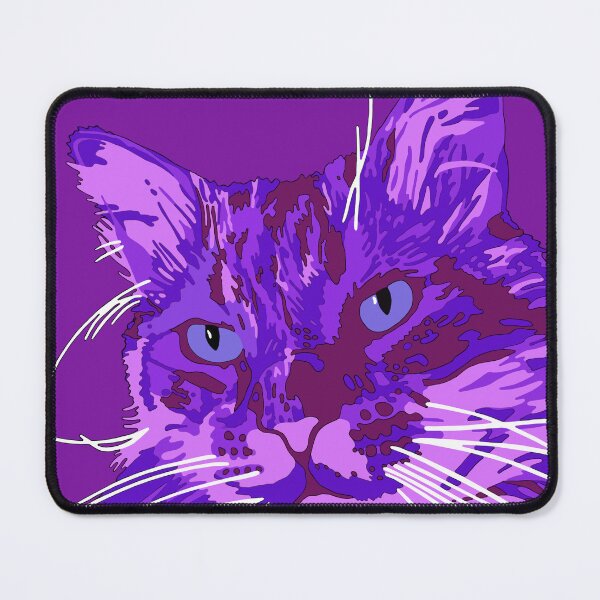 Item preview, purple cat designed and sold by MobsProject.