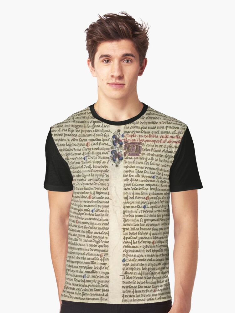 Illuminated Manuscript 15 | Graphic T-Shirt