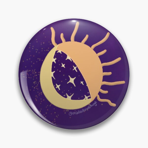 Item preview, the sun, moon, and stars between  designed and sold by madsdrawsthings.