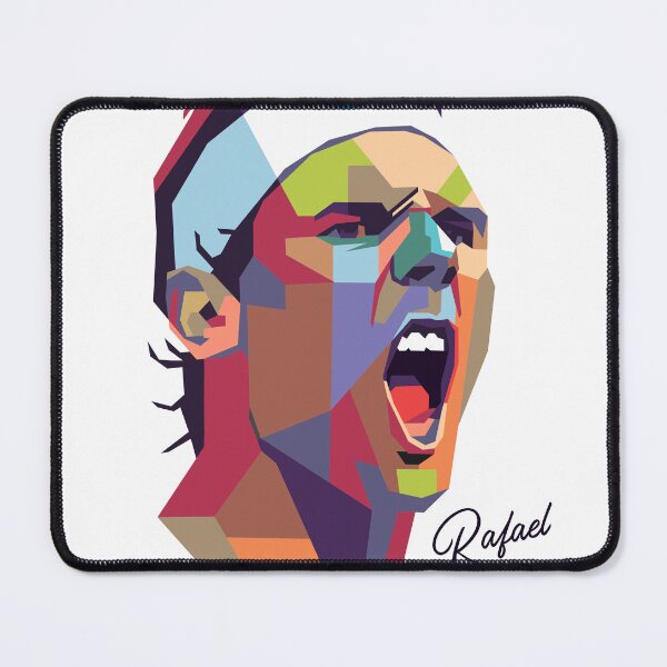 Item preview, Rafael Nadal Pop art Portrait designed and sold by mursyidinejad.