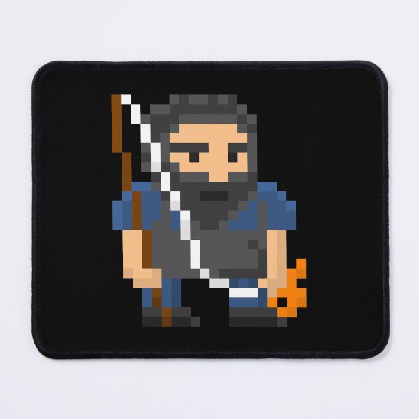 Item preview, Dwarf fortress pixel art - fisher dorf designed and sold by Opalaeo.