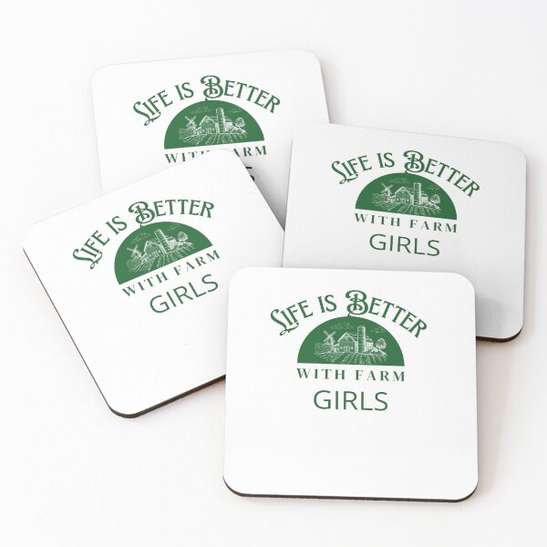 Item preview, Life Is Better With Farm Girls designed and sold by JZCustom Art Sales.