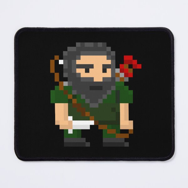 Item preview, Dwarf fortress pixel art - hunter dorf designed and sold by Opalaeo.