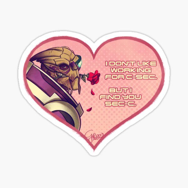 Vista previa del artículo con la obra «Mass Effect - Romance con Garrus/Diseño perfecto para todos», diseñado y vendido por DonnaAdamASD.