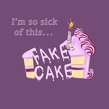 Artwork thumbnail, Fake Cake by Rupidee