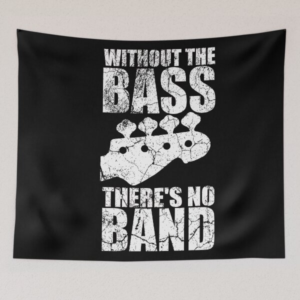 Item preview, No Bass, No Band designed and sold by FiaFiaPress.