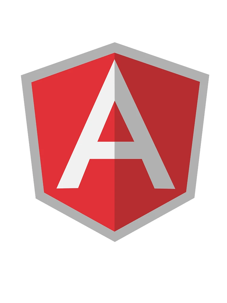 Aperçu 7 sur 7. T-shirt oversize avec l'œuvre Programmeur JavaScript AngularJS créée et vendue par vladocar.