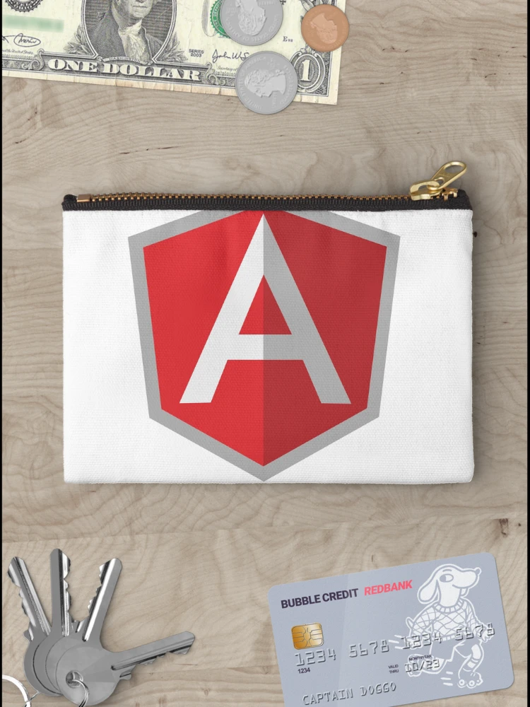 Thumbnail 3 of 4, Zipper Pouch, AngularJS JavaScript Programmer designed and sold by vladocar.