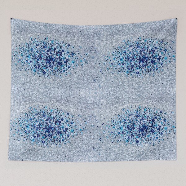 Item preview, Blue Drops Clowd designed and sold by MobsProject.