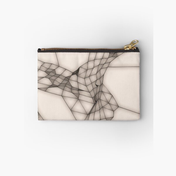 Item preview, Abstract net in beige-brown designed and sold by lathspell.