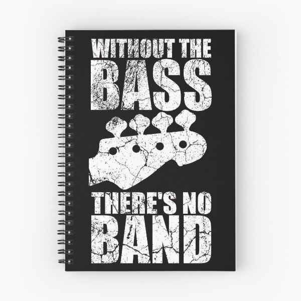 Item preview, No Bass, No Band designed and sold by FiaFiaPress.