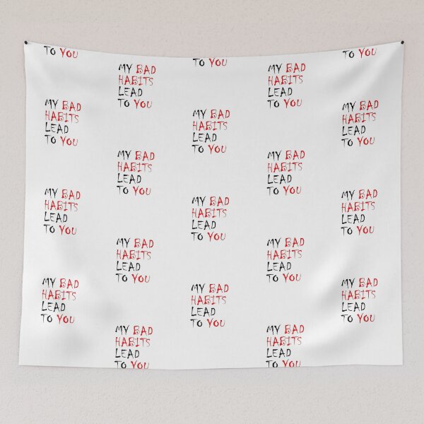 Item preview, My Bad Habits Lead To You  Said by Ed Sheeran Sleeveless Top designed and sold by TedyCruzz45.
