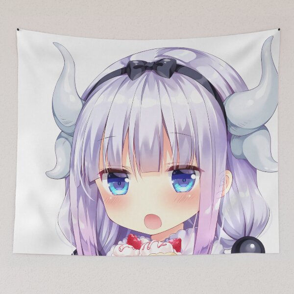 Item preview, Kanna Kamui Miss Kobayashi Dragon Maid Artwork designed and sold by hondart.