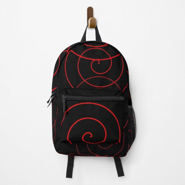 Item preview, Eight Hypnotic Red Spirals designed and sold by Opalaeo.