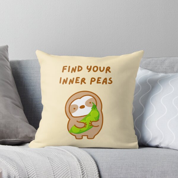 Item preview, Find Your Inner Peace Peas Sloth designed and sold by theslothinme.