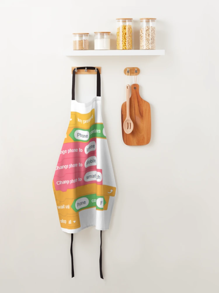 Thumbnail 4 of 6, Apron, Simple code designed and sold by AllandEveryone.