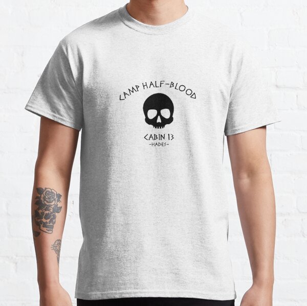 Camp Half Blood Nico Di Angelo Hades Cabin Shirt T Shirt 100% Pure