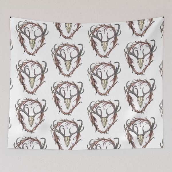 Item preview, Deer skull designed and sold by StudioCorvid.