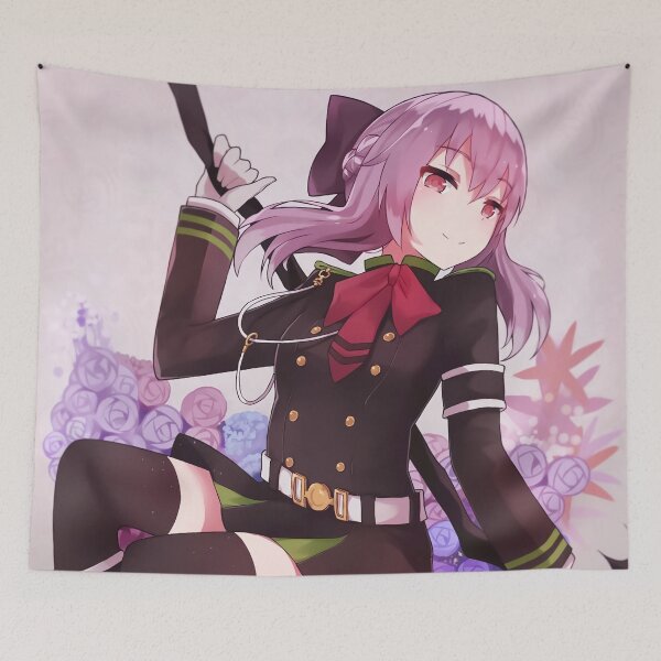 Item preview, Hiiragi Shinoa Seraph of the end Artwork For Otaku designed and sold by hondart.