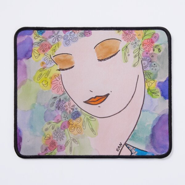 Item preview, The Vintage Flower Lady designed and sold by TurnipWilson.