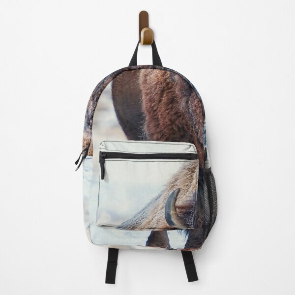 Item preview, A snow-covered American Bison Roams Yellowstone National Park designed and sold by Rocky Mountain Artistry.