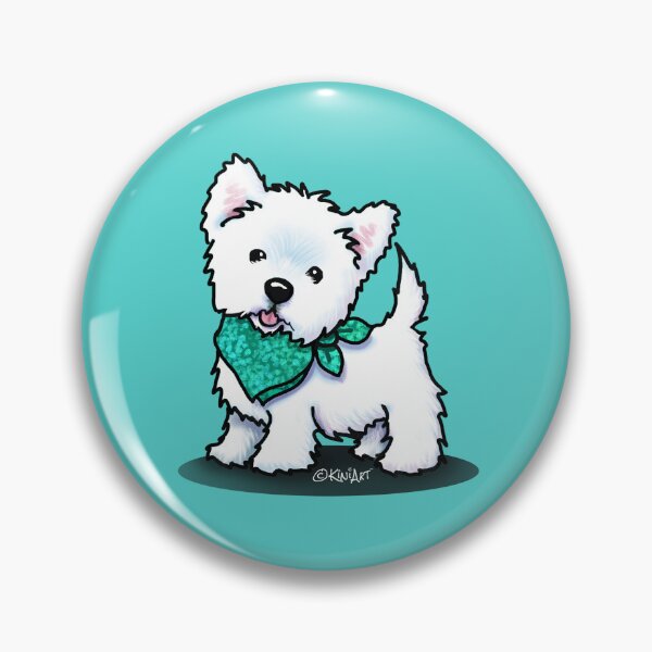 Artikelvorschau, KiniArt Westie Cutieface entworfen und verkauft von KiniArt.