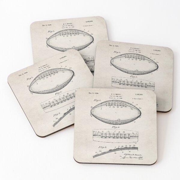 Item preview, Football Patent - American Football Art - Antique designed and sold by patentpress.