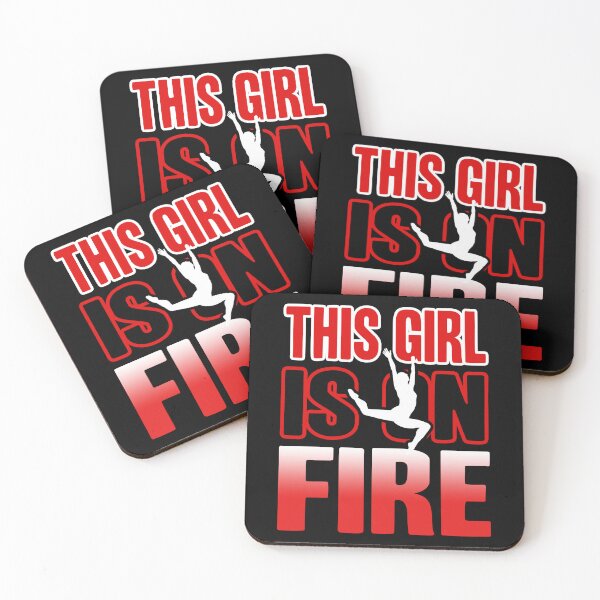 Item preview, Gymnastic This Girl Is On Fire designed and sold by UnknownArtistt.