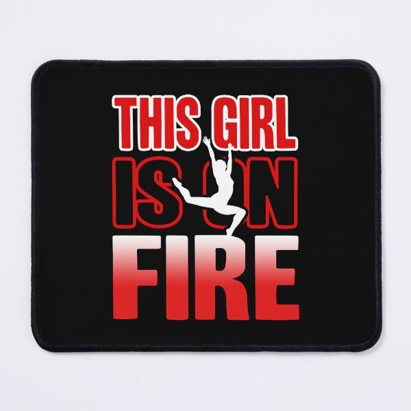 Item preview, Gymnastic This Girl Is On Fire designed and sold by UnknownArtistt.
