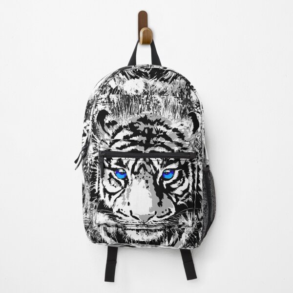 Item preview, White Tiger Head - Vintage Retro Tiger Face designed and sold by BigWildKiwi.